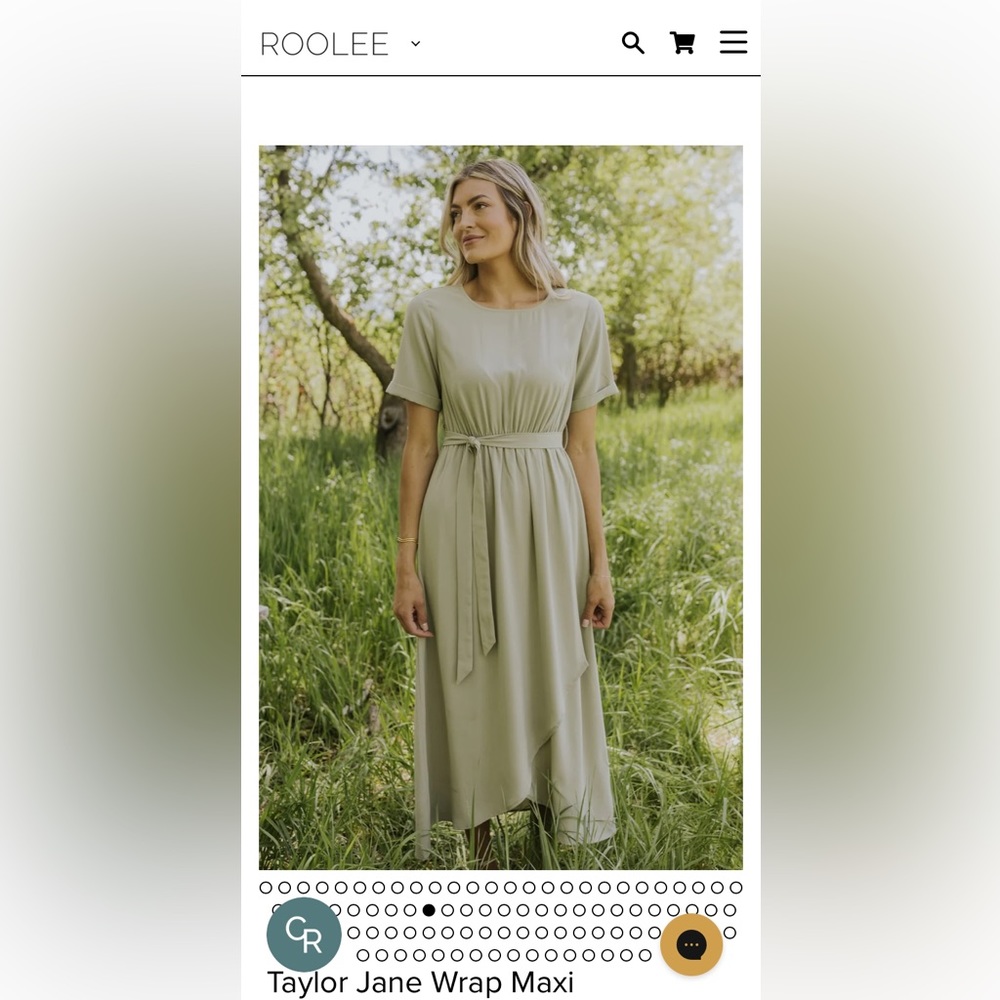 ROOLEE Taylor Jane Wrap Maxi Dress